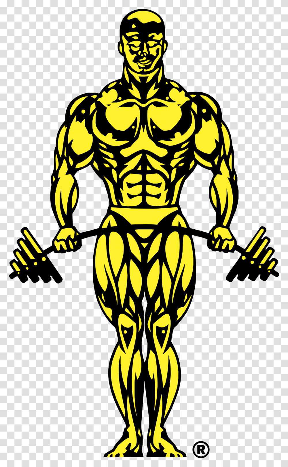 Golds Gym Logo Svg Vector Golds Gym Logo, Statue, Sculpture, Art, Symbol Transparent Png