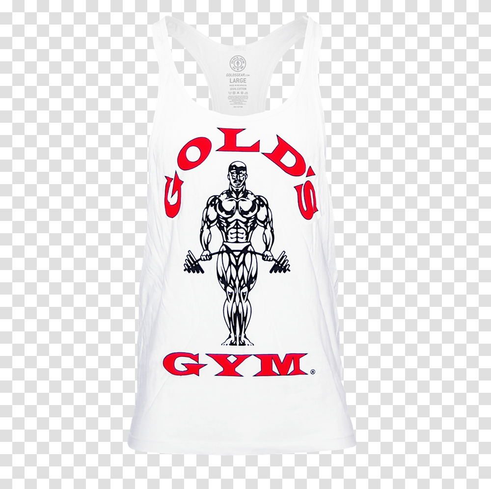 Golds Gym Shirts Golds Gym Vest Yellow, Apparel, Sleeve, Long Sleeve Transparent Png