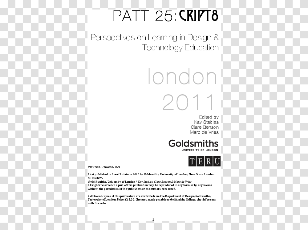 Goldsmiths University Of London, Poster, Advertisement, Flyer Transparent Png