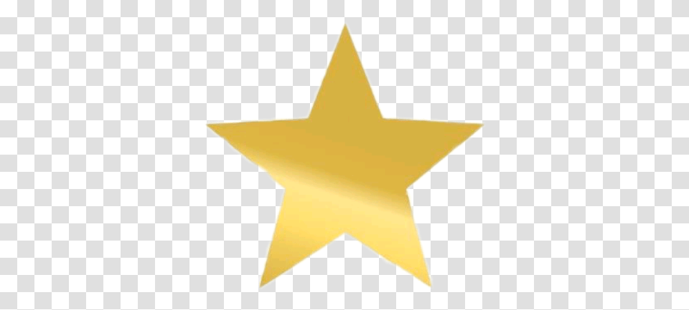 Goldstar Star Sticker By Angelsimmons7 Gold Hollywood Star Clipart, Symbol, Star Symbol, Cross, Axe Transparent Png