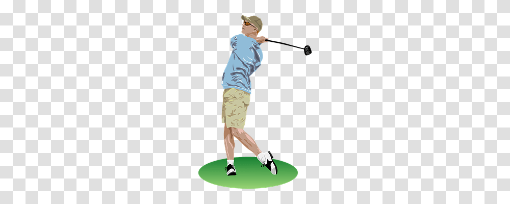 Golf Sport, Person, Shorts Transparent Png