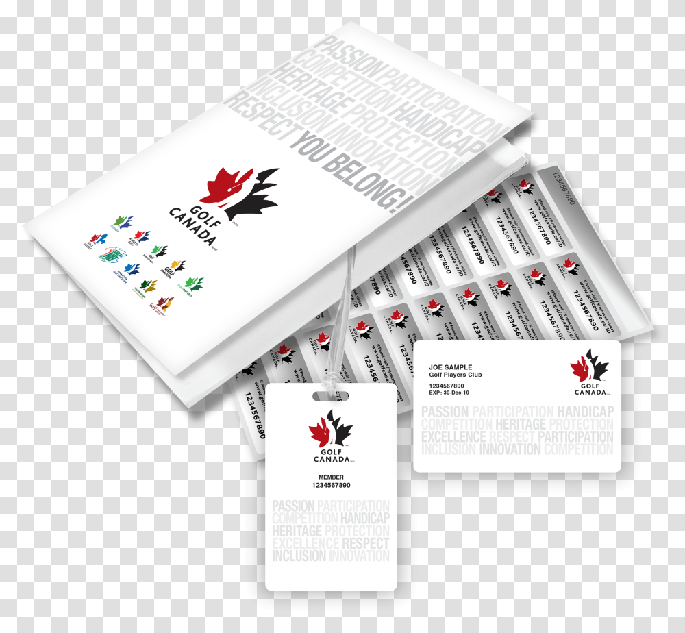 Golf Canada Membership Package, Paper, Flyer, Poster Transparent Png