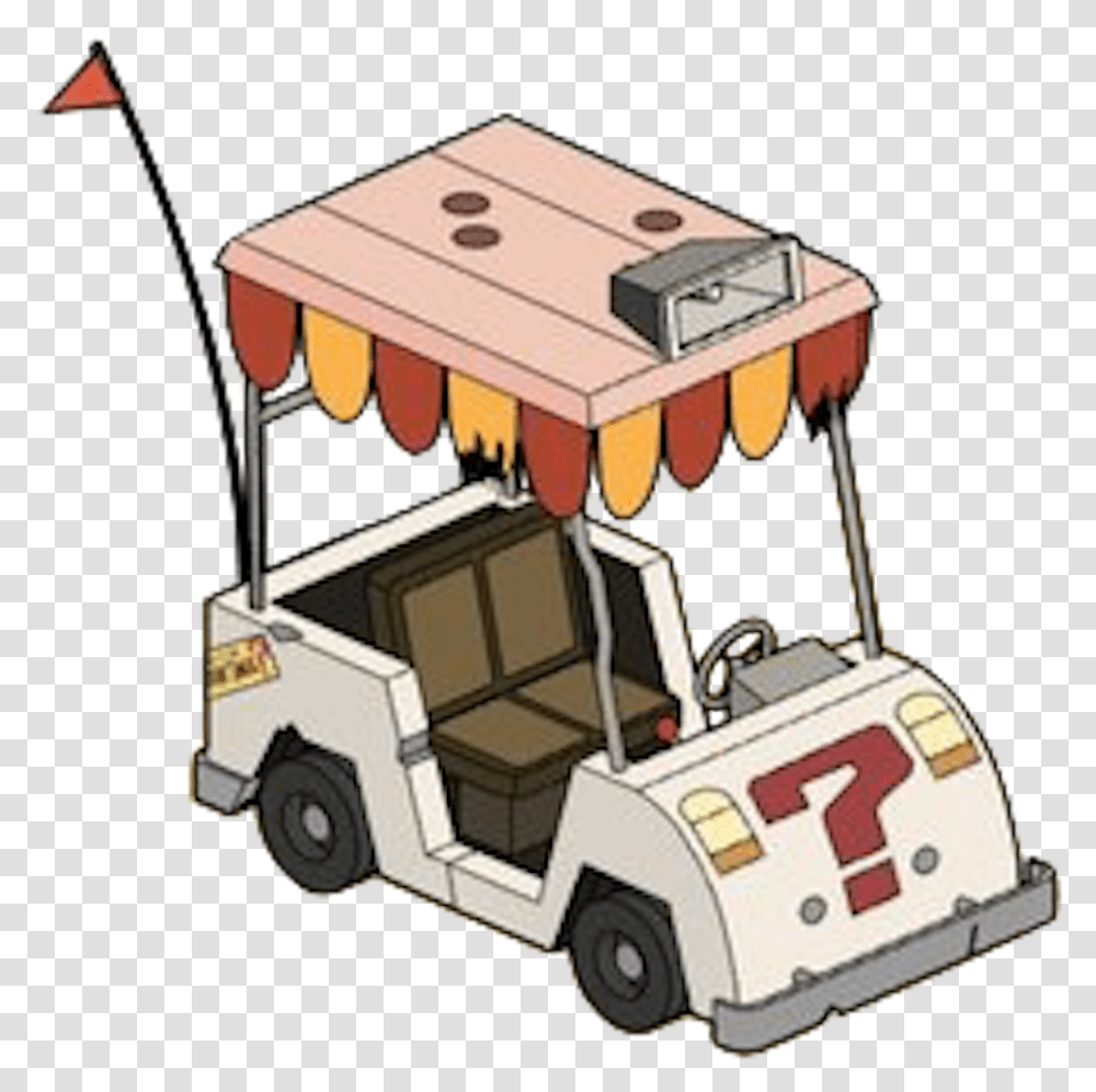 Golf Cart Clipart Mystery Shack Golf Cart, Vehicle, Transportation Transparent Png