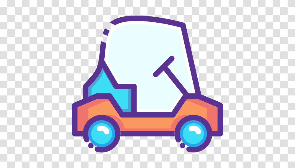 Golf Cart Icon, Vehicle, Transportation, Buggy Transparent Png