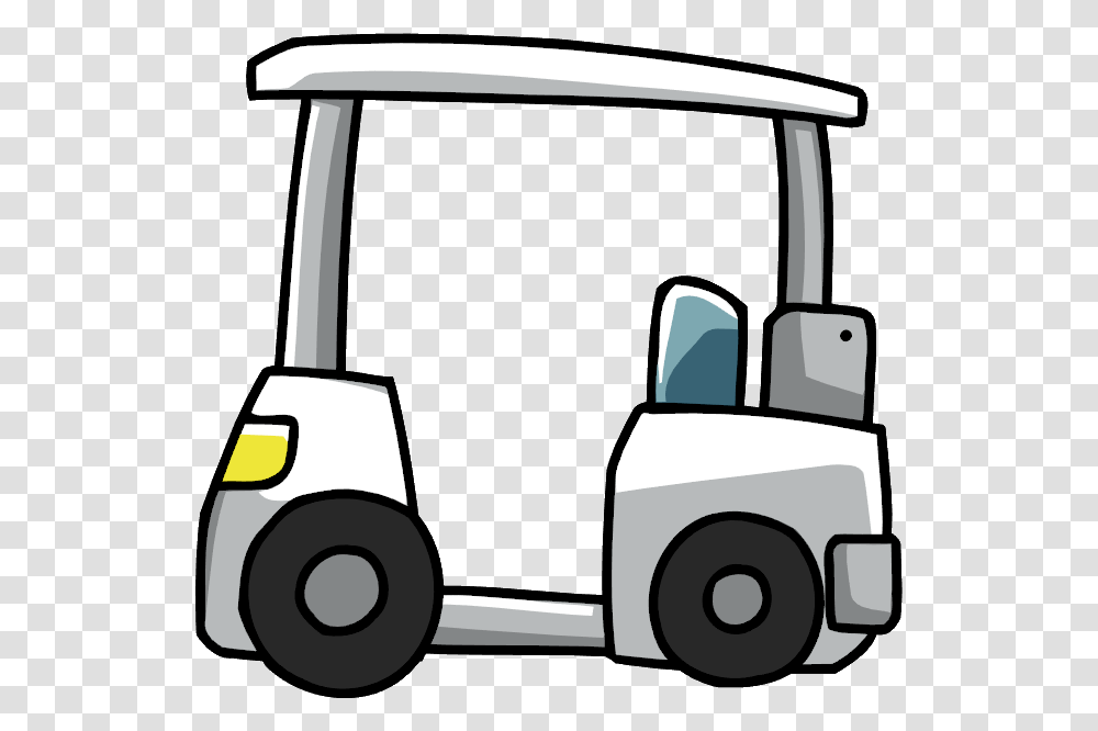 Golf Cart Scribblenauts Golf Cart, Lawn Mower, Tool, Vehicle, Transportation Transparent Png