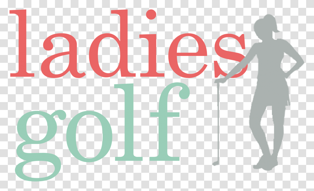 Golf Clip Women's Ladies Golfer Clipart, Number, Alphabet Transparent Png