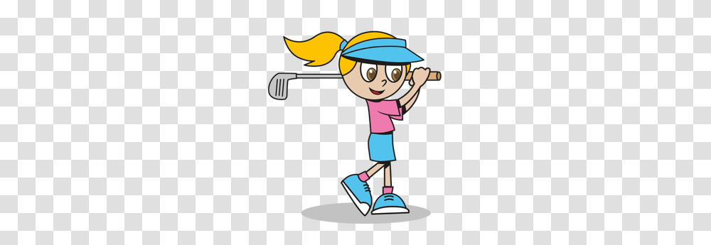 Golf Clipart Child, Vehicle, Transportation, Segway, Scooter Transparent Png