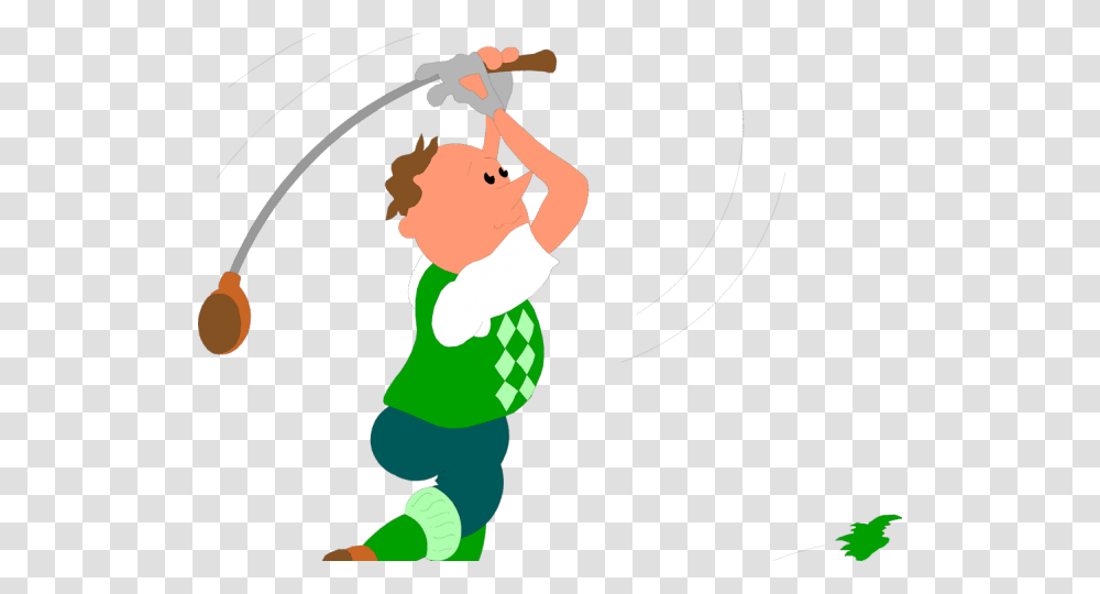 Golf Clipart Golf Swing Clipart, Person, Human, Whip Transparent Png