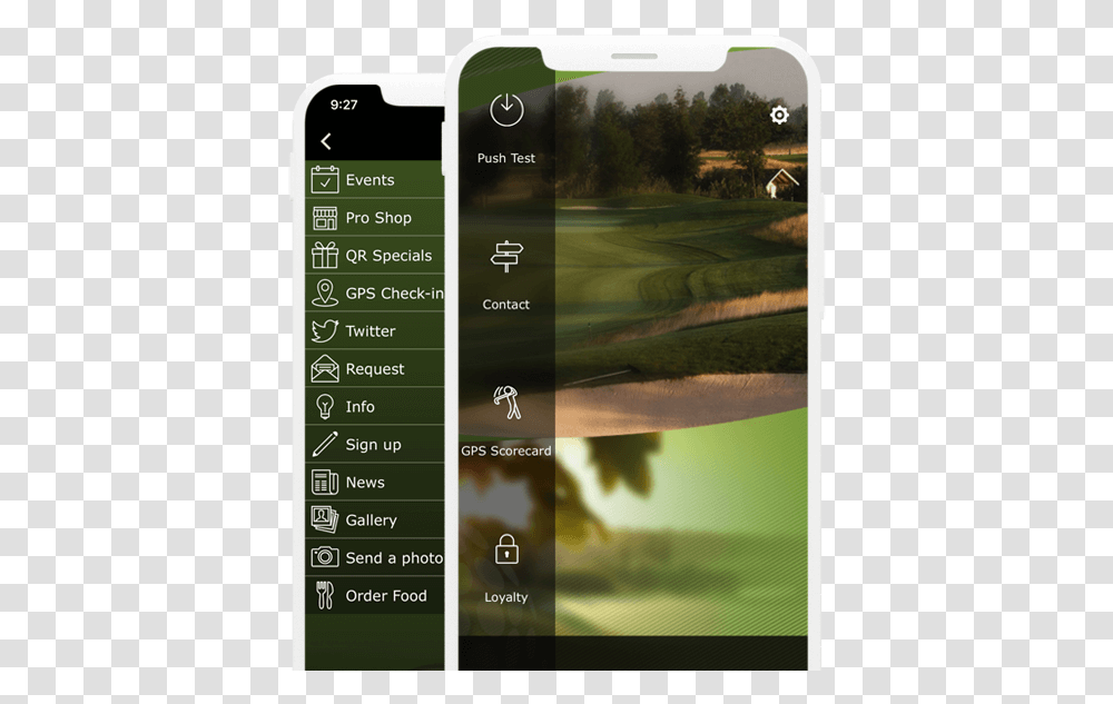 Golf Club Mobile App, Outdoors, Field, Mobile Phone, Electronics Transparent Png