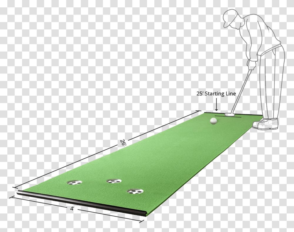 Golf Drawing Putting Green, Sport, Sports, Mini Golf, Table Transparent Png