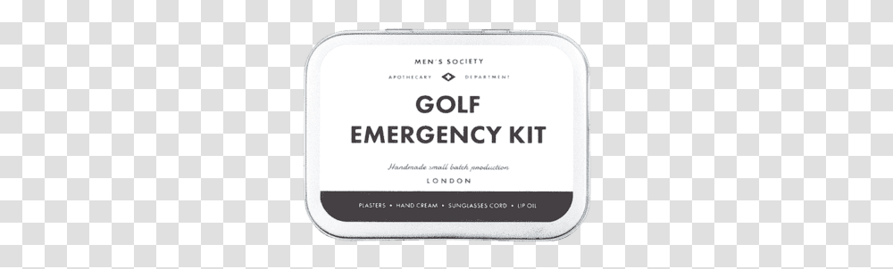 Golf Emergency Kit Label, Text, Paper, Id Cards, Document Transparent Png