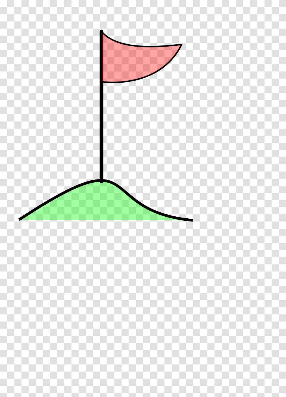 Golf Flag Clip Art, Triangle, Hanger Transparent Png