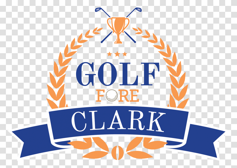 Golf Fore Clark Table Tennis, Logo, Trademark Transparent Png