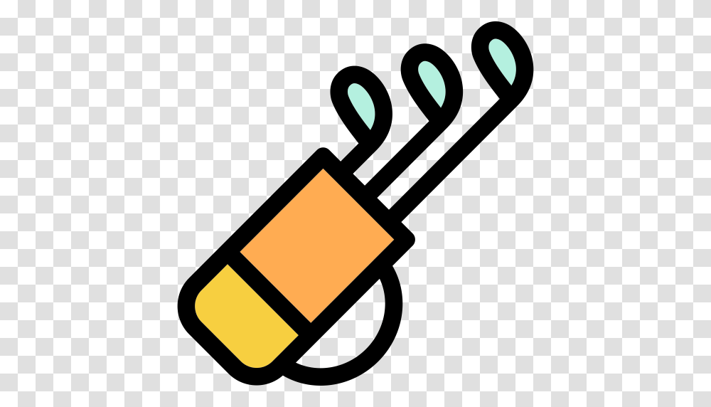 Golf Golf Course Golf Equipment Icon With And Vector Format, Crayon, Hand Transparent Png