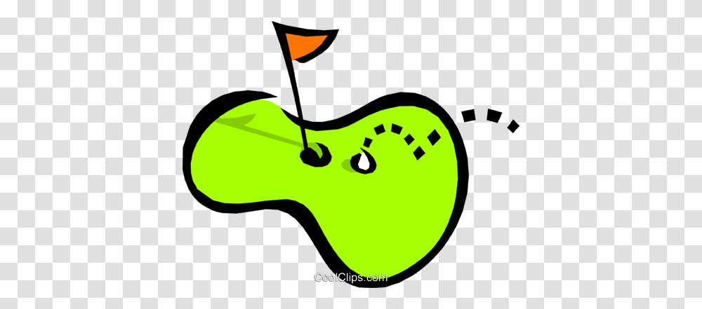Golf Green Royalty Free Vector Clip Art Illustration, Tennis Ball, Sport, Sports, Leisure Activities Transparent Png