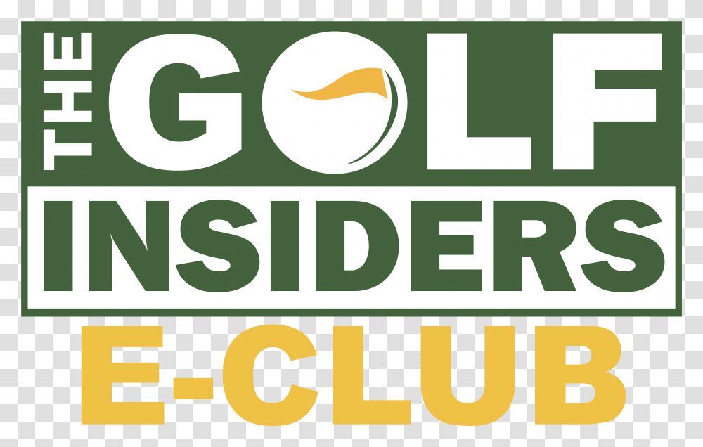 Golf Insiders E Club Graphic Design, Word, Alphabet, Number Transparent Png