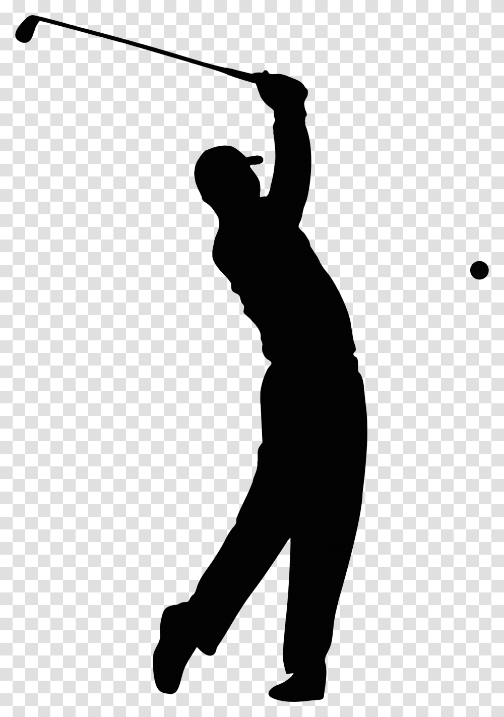 Golf Player, Person, Silhouette, Performer, Leisure Activities Transparent Png
