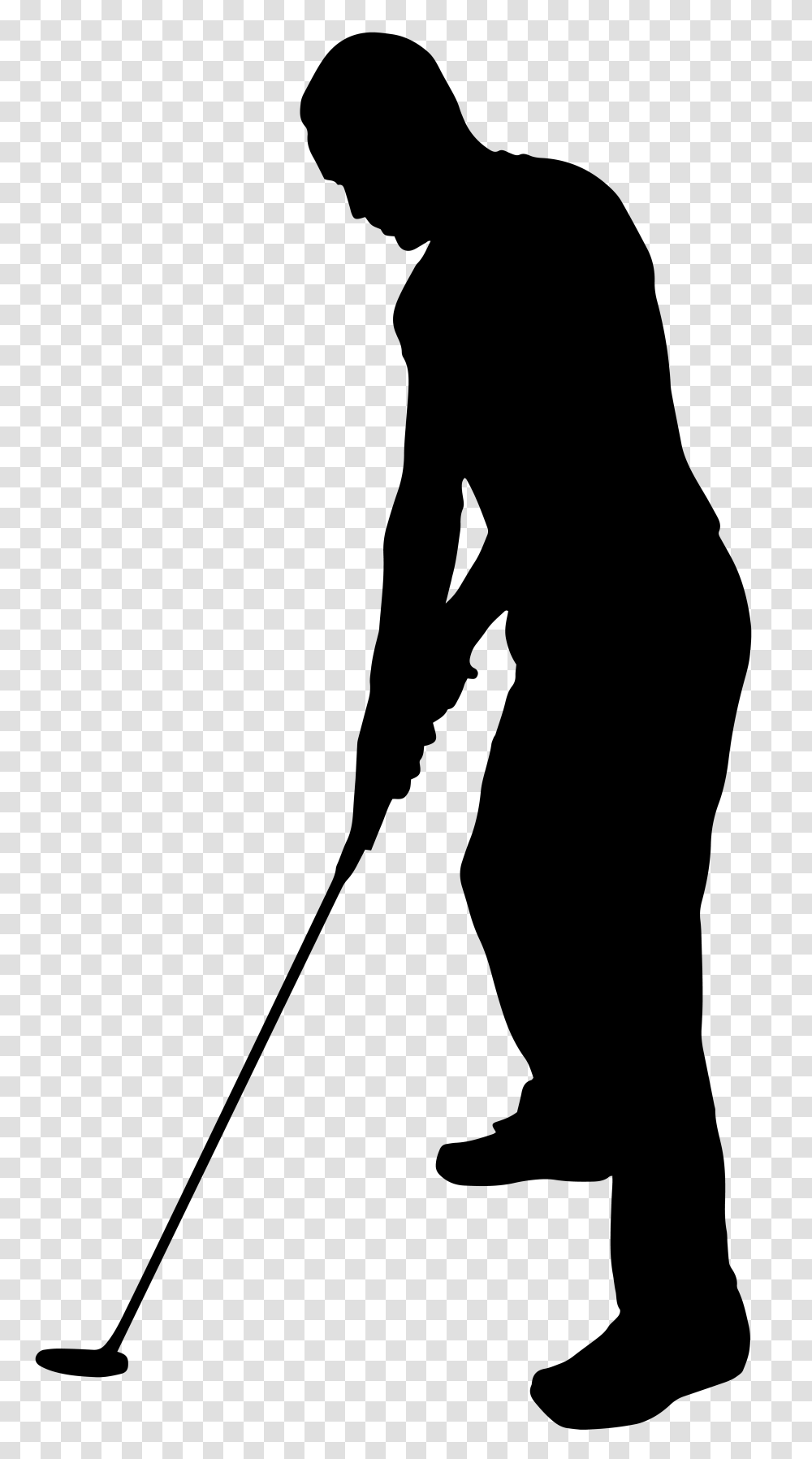 Golf Player Silhouette Clip Art, Electronics, Phone, Mobile Phone, Cell Phone Transparent Png