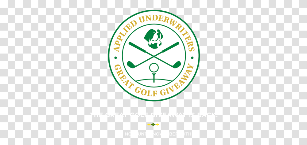 Golf Promotion Applied Underwriters Language, Logo, Symbol, Trademark, Poster Transparent Png