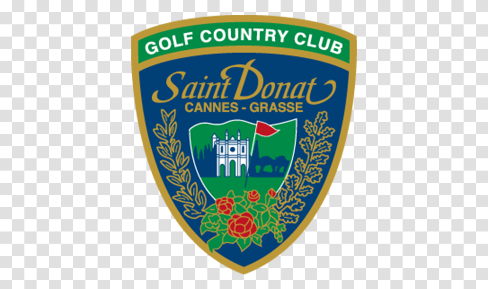 Golf Saint Donat, Logo, Trademark, Badge Transparent Png