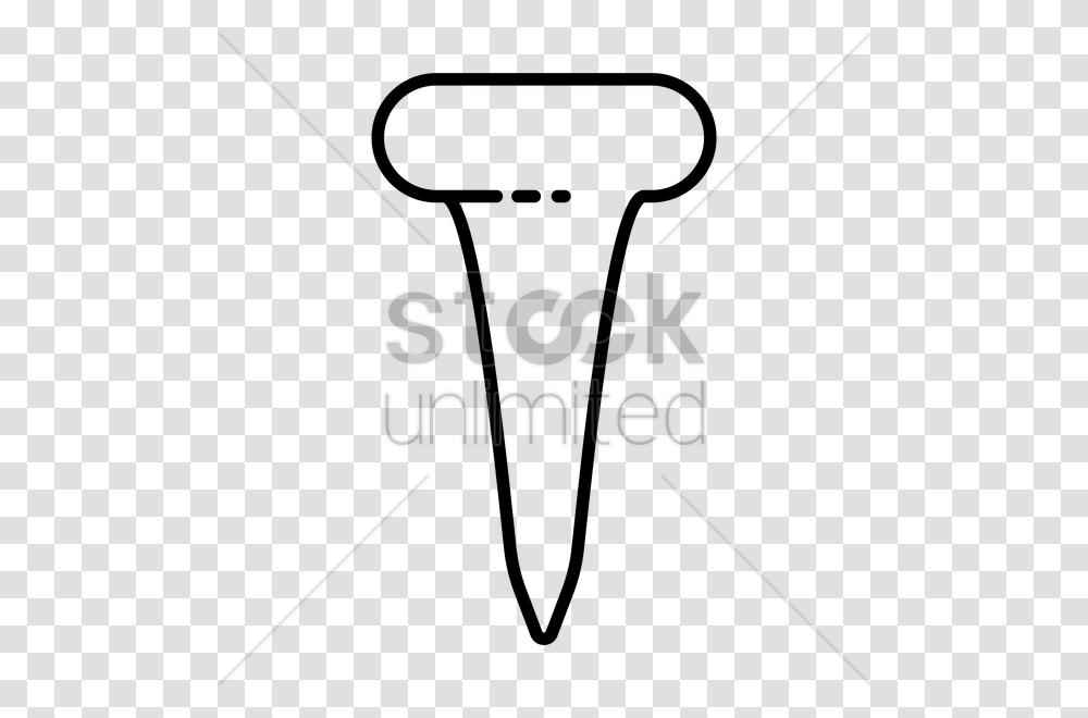 Golf Tee Vector Image, Triangle, Face Transparent Png