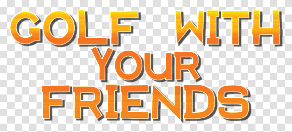 Golf With Your Friends Logo, Alphabet, Word, Label Transparent Png