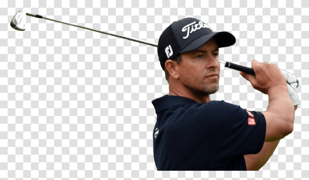 Golfer Adam Scott High Quality Image Golfer Adam Scott, Person, Sport, Hat Transparent Png