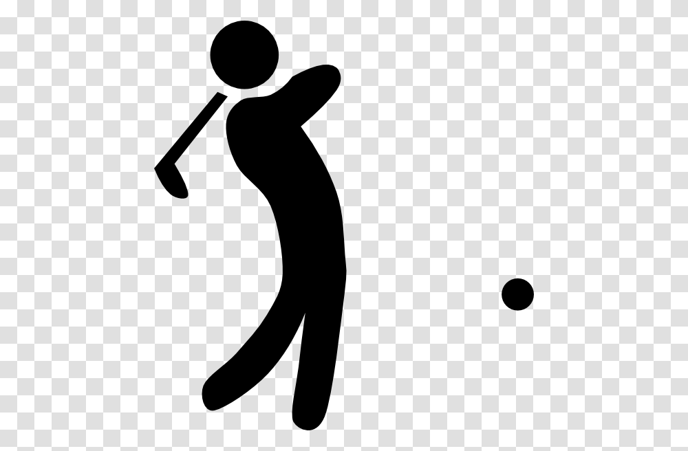 Golfer Clipart, Silhouette, Stencil, Person, Human Transparent Png