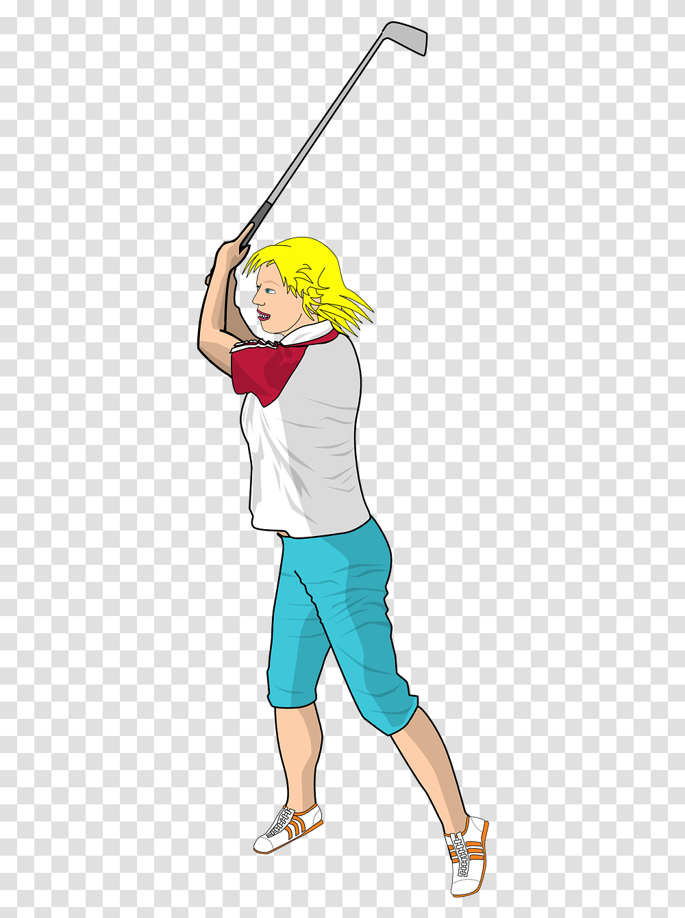 Golfspiller, Person, Arm, Shorts Transparent Png