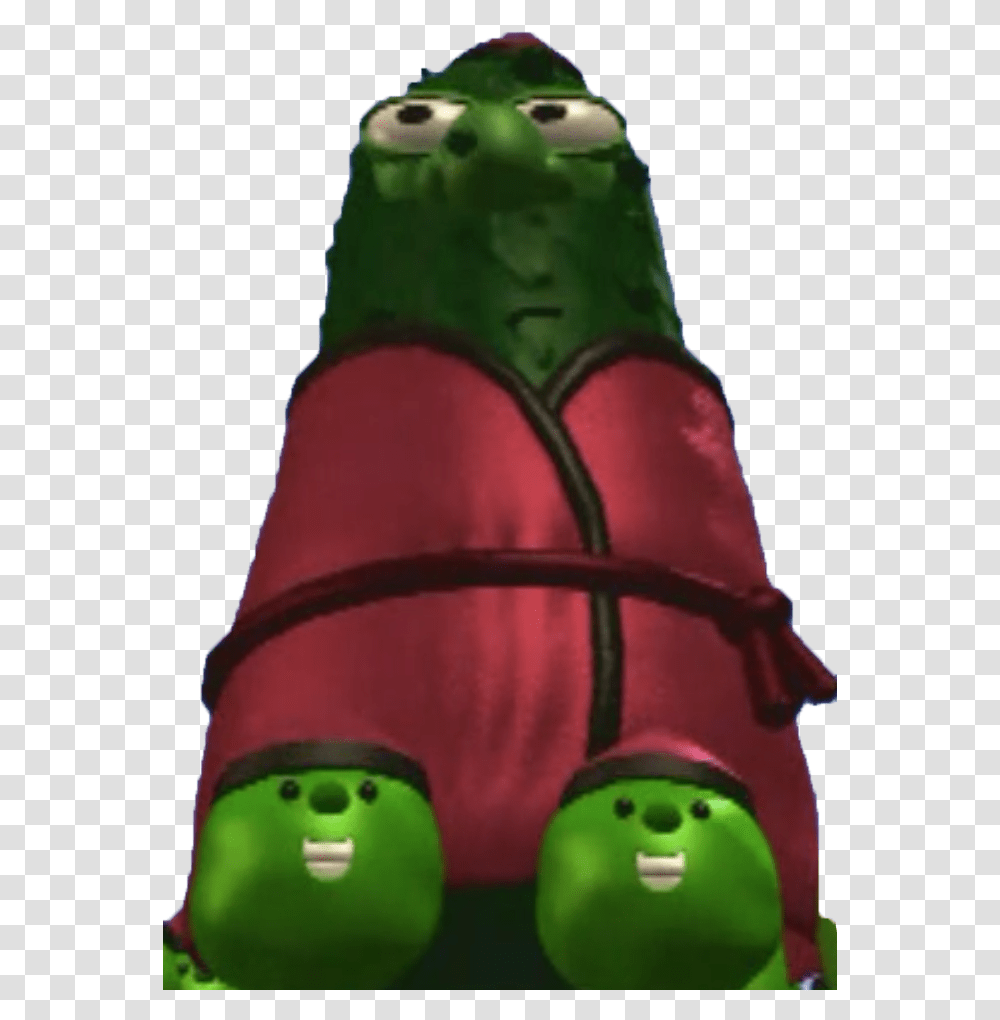Goliath The Big Pickle Toy Veggietales Dave And The Giant Pickle, Plant, Animal, Person, Food Transparent Png
