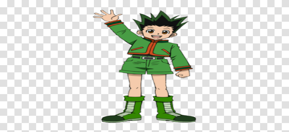 Gon Freecss Roblox, Elf, Toy, Green, Nature Transparent Png