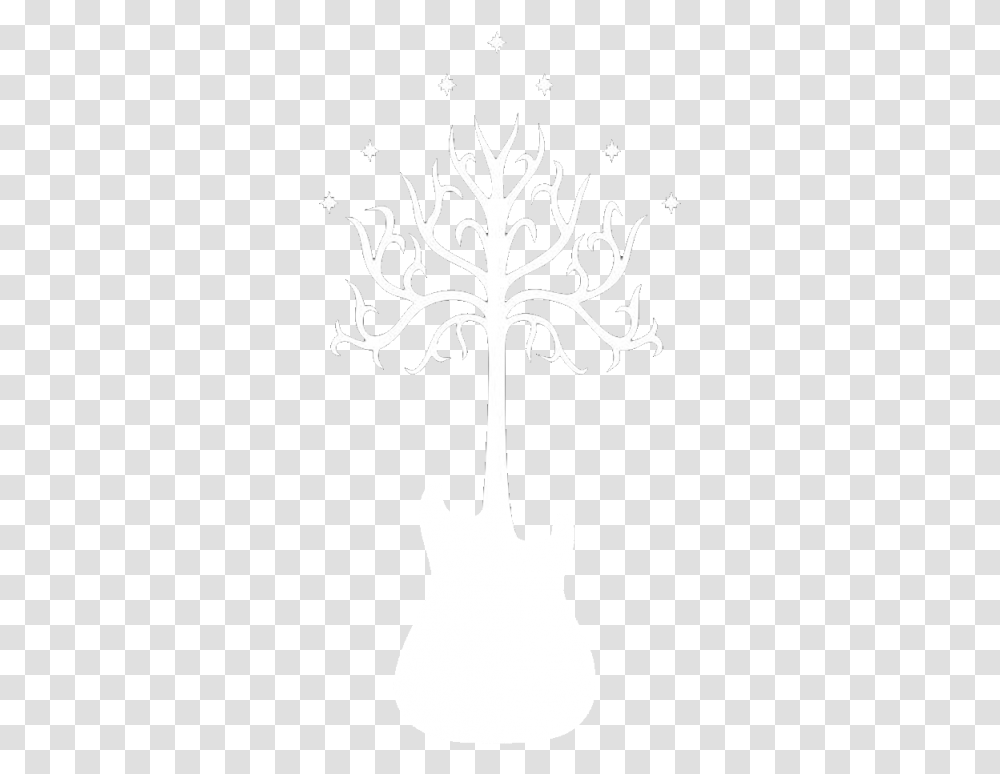 Gondor Tree, Stencil, Cross, Snowflake Transparent Png