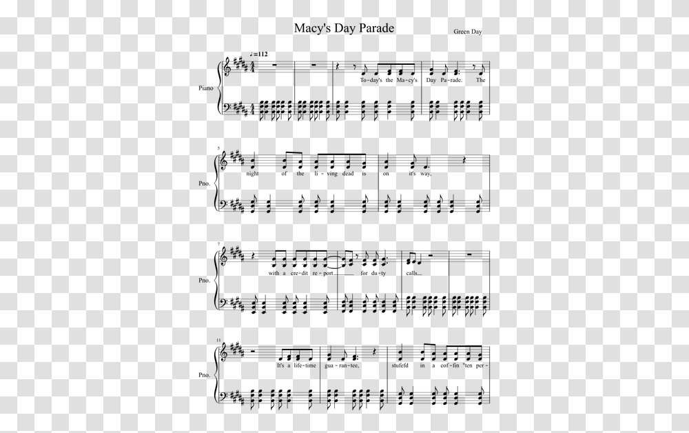 Gone Away Piano Notes, Gray, World Of Warcraft Transparent Png