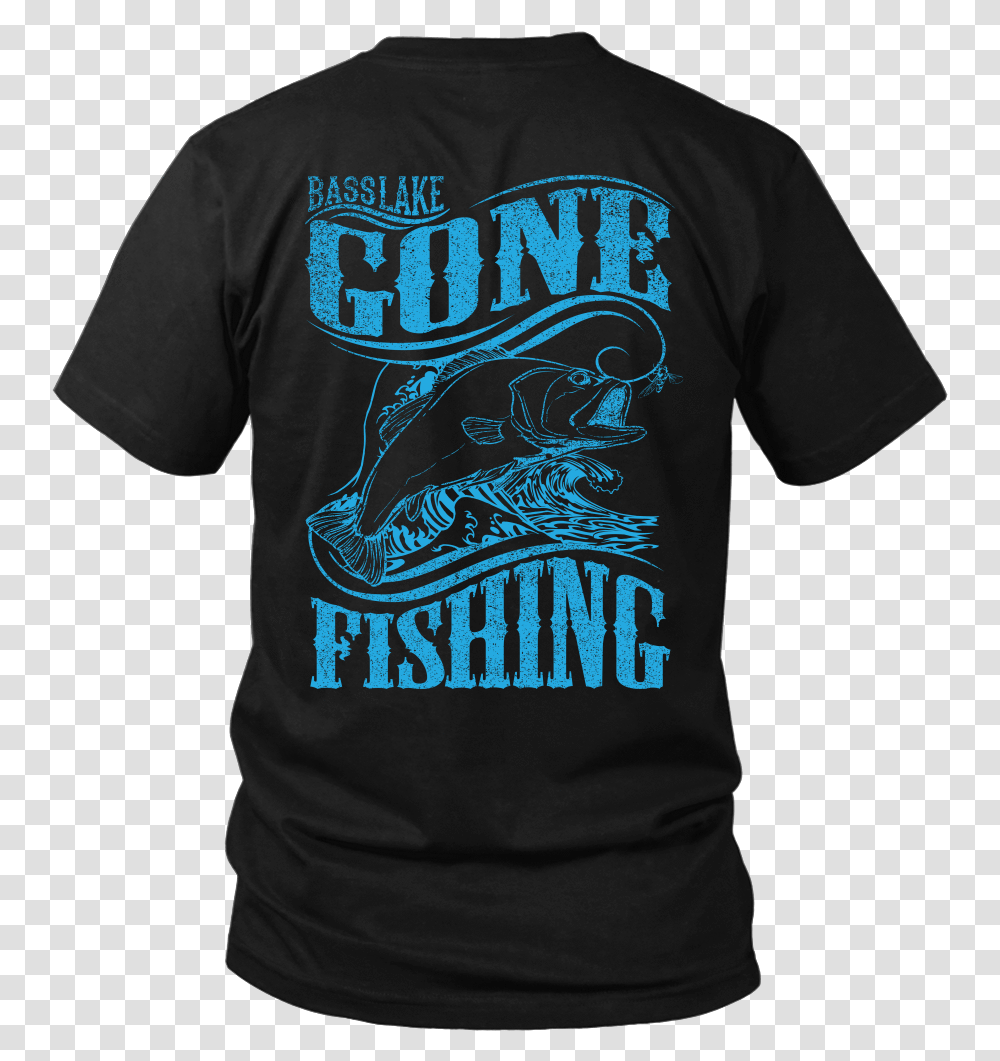 Gone Fishing Active Shirt, Apparel, T-Shirt, Person Transparent Png