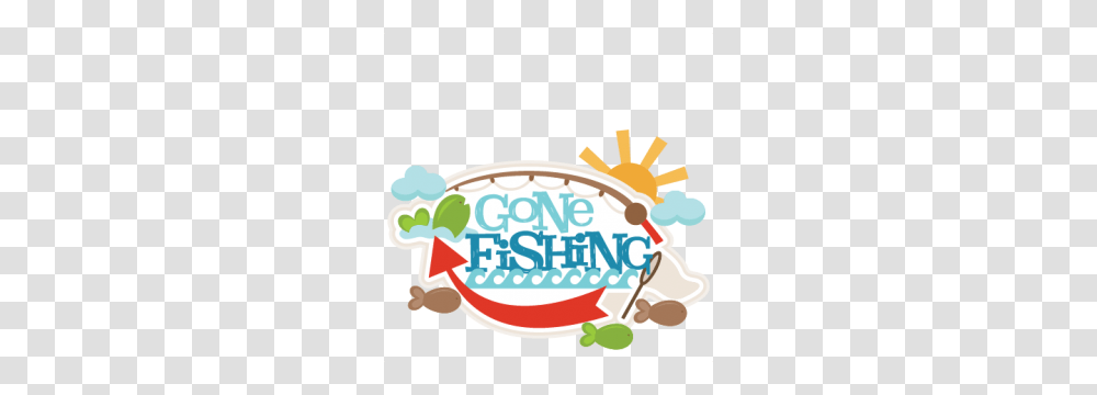 Gone Fishing Title My Miss Kate Cuttables, Food, Label, Birthday Cake Transparent Png