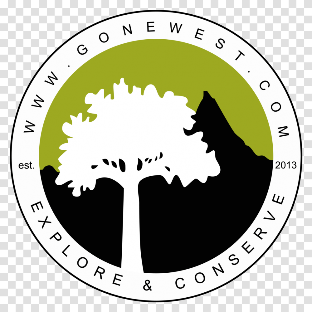 Gone West Gone West Tree Planting, Logo, Symbol, Trademark, Label Transparent Png