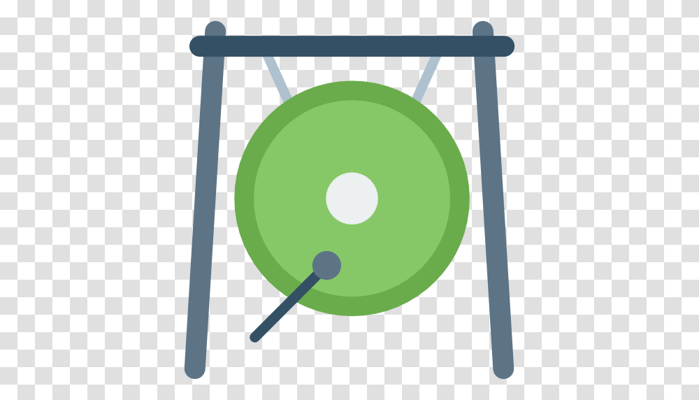 Gong Icon, Musical Instrument Transparent Png