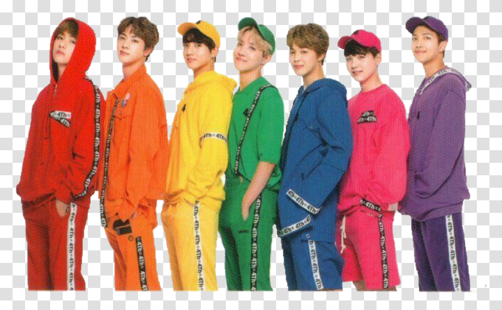 Gonna Start A Rainbow Sticker Seris On Here So I Thught Bts Happily Ever After, Person, Sleeve, Long Sleeve Transparent Png