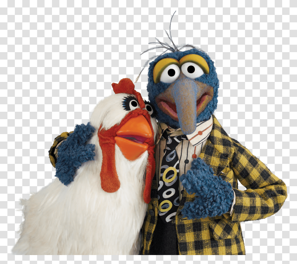 Gonzo And Camilla Gonzo Y Camila Muppets, Figurine, Bird, Animal, Chicken Transparent Png