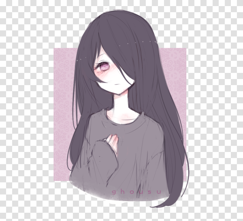 Good Anime Aesthetic Anime Blush Girl, Comics, Book, Manga, Person Transparent Png