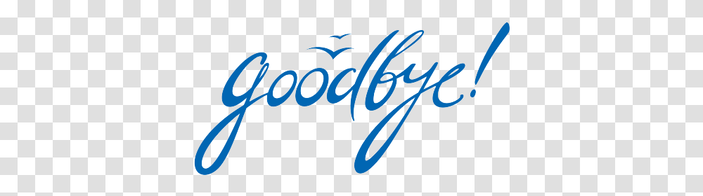 Good Bye Image Calligraphy, Text, Word, Logo, Symbol Transparent Png