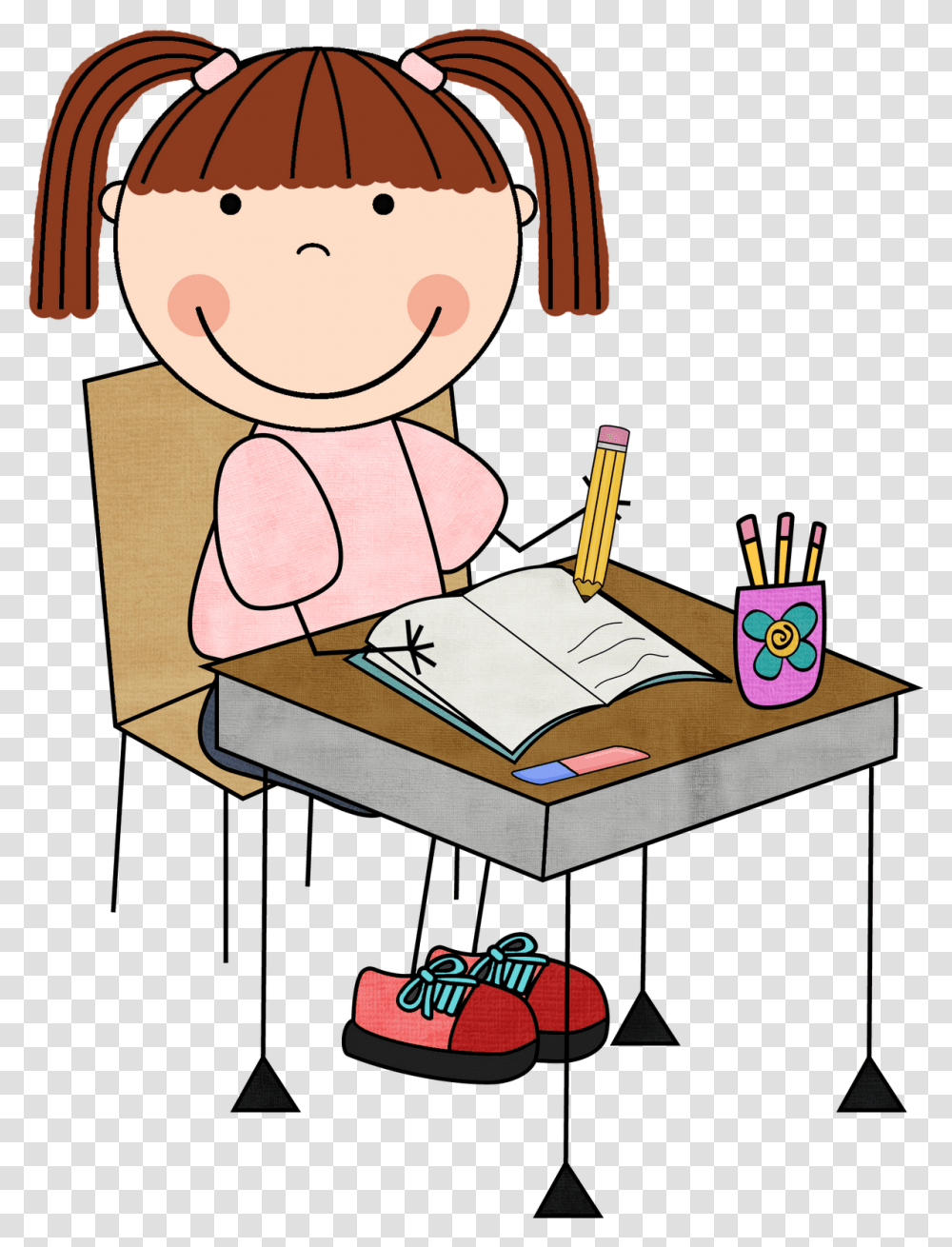 Good Clipart Finished Work, Pencil, Book Transparent Png