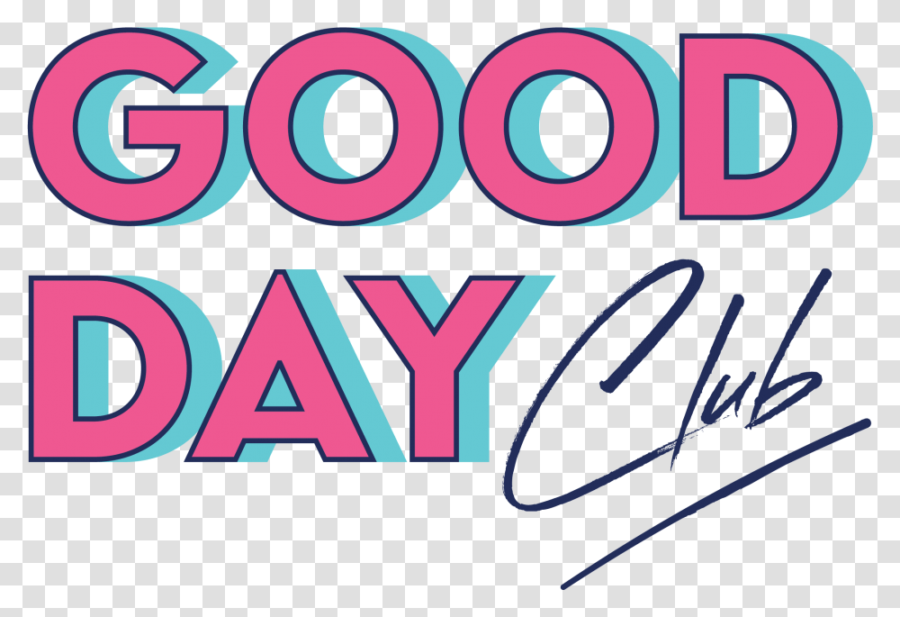 Good Day Club Good Day, Alphabet, Label, Word Transparent Png