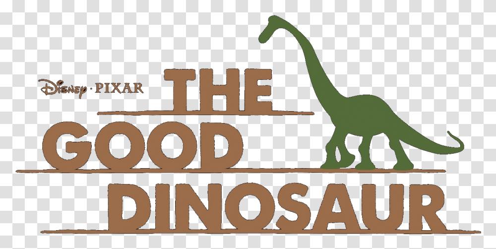 Good Dinosaur Logo Pixar The Good Dinosaur Logo, Reptile, Animal, T-Rex, Poster Transparent Png