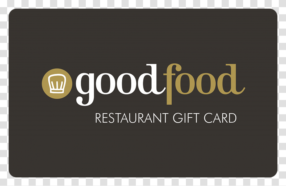 Good Food Restaurant Gift Card, Logo, Alphabet Transparent Png