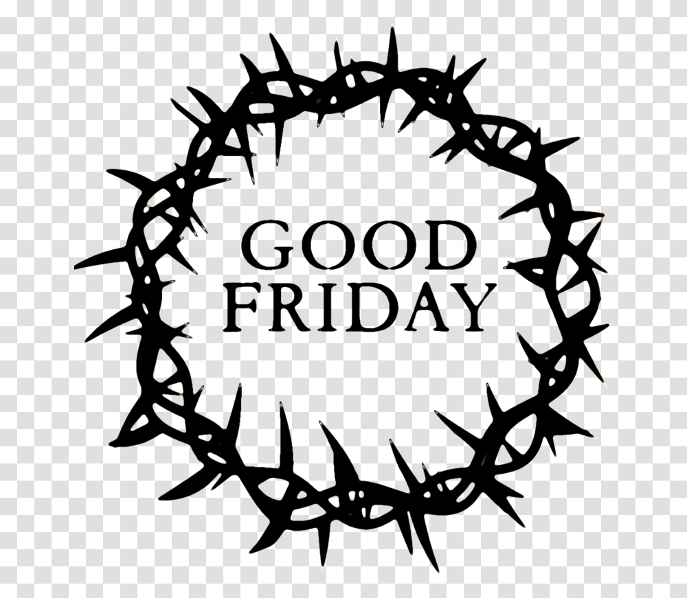 Good Friday Crown Good Friday Black And White Clipart, Bicycle, Transportation, Outdoors Transparent Png
