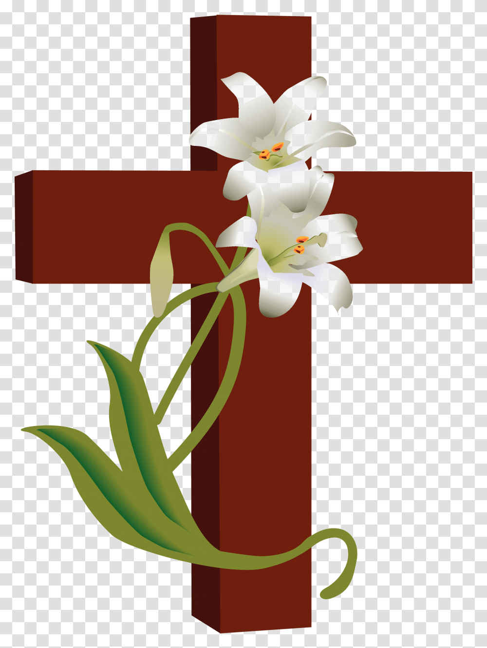 Good Friday Free Image Religious Easter Clip Art, Plant, Flower, Blossom, Lily Transparent Png