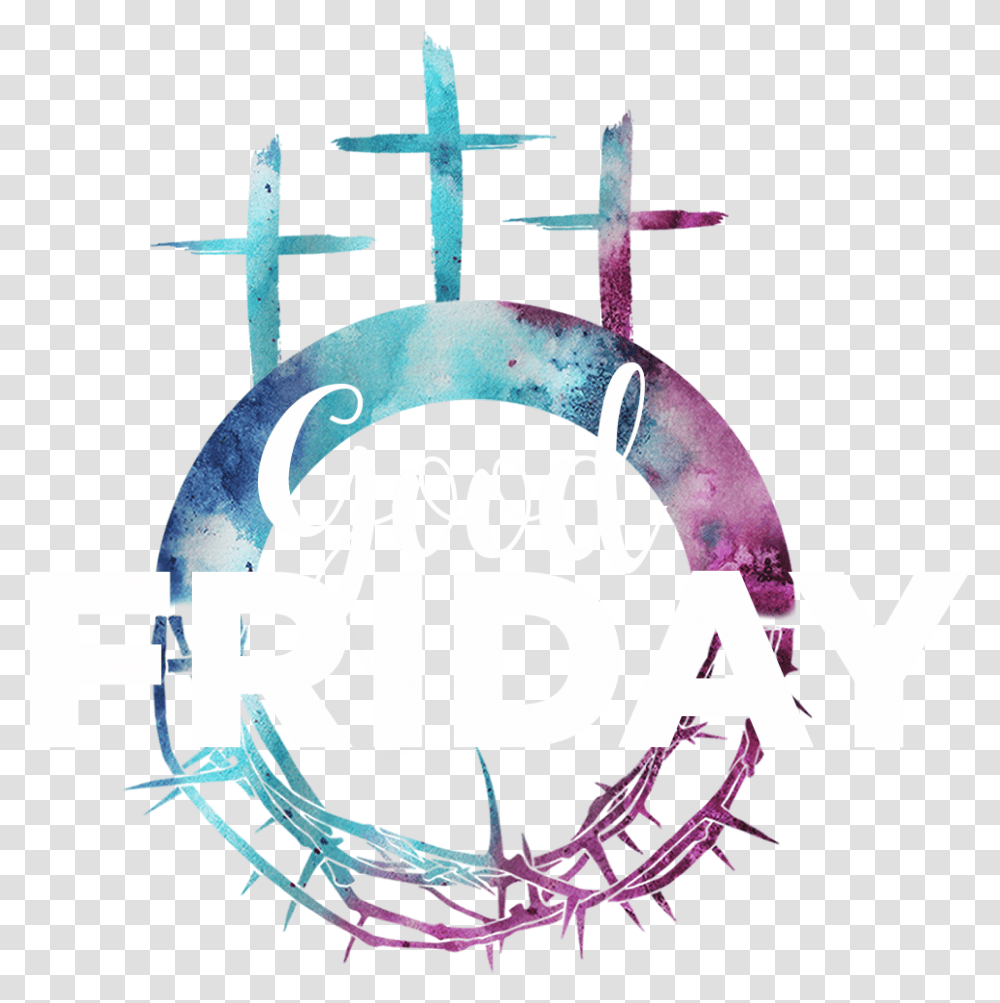 Good Friday, Purple, Poster, Advertisement, Paper Transparent Png