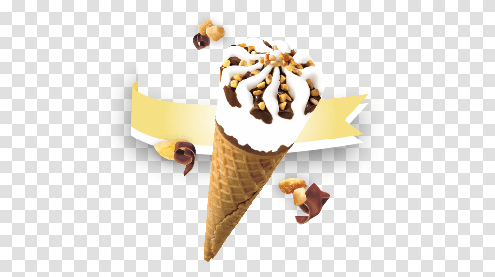 Good Humor Vanilla King Cone Ice Cream, Dessert, Food, Creme, Sweets Transparent Png