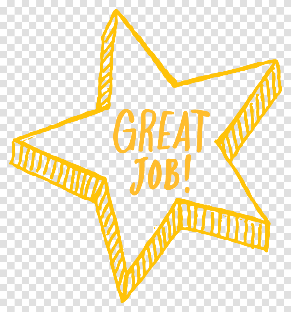 Good Job Clipart, Star Symbol, Sign Transparent Png